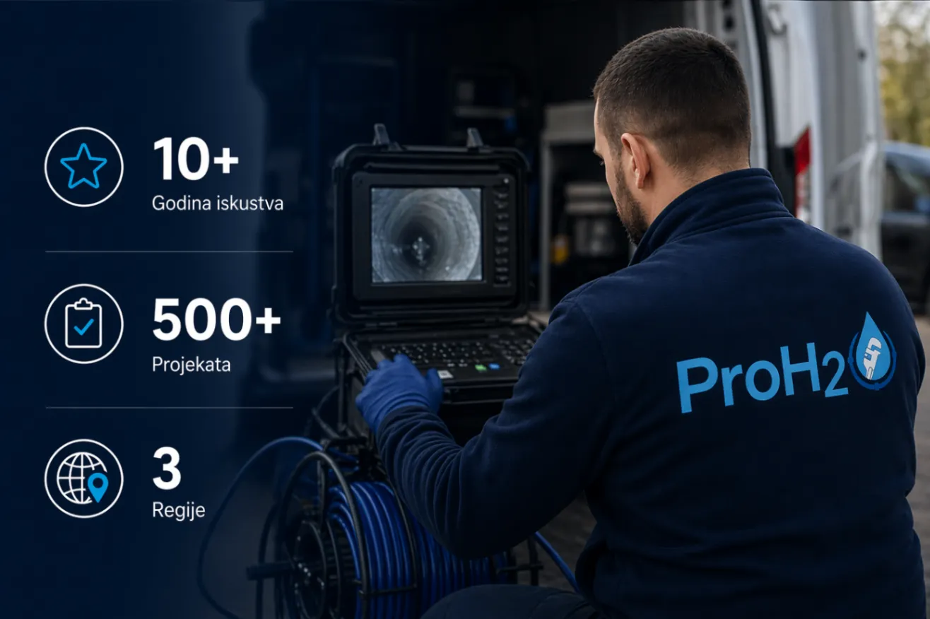 ProH2O — 10+ godina iskustva, 500+ projekata, 3 regije