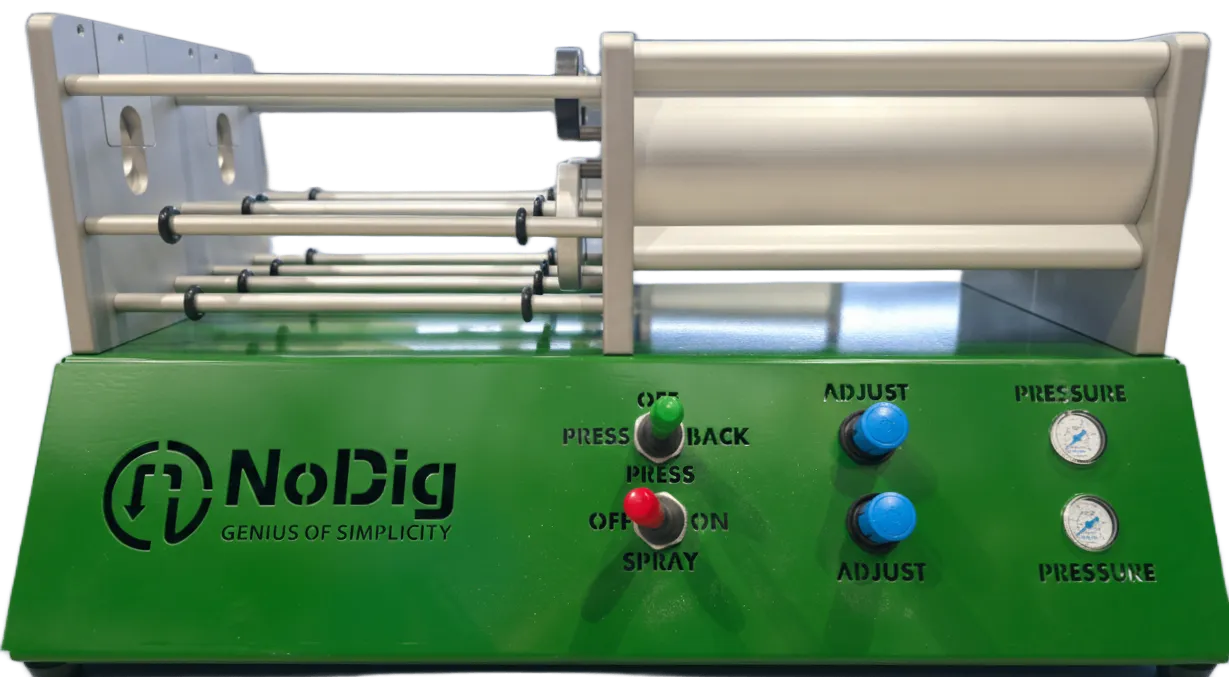 ProLight2 — Double Press mašina za sanaciju cevi dvokomponentnim epoksijem do Ø150mm