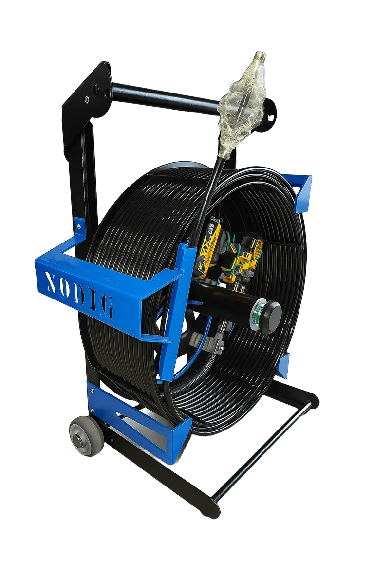 V1 — mašina za profesionalno čišćenje manjih cevi lancima