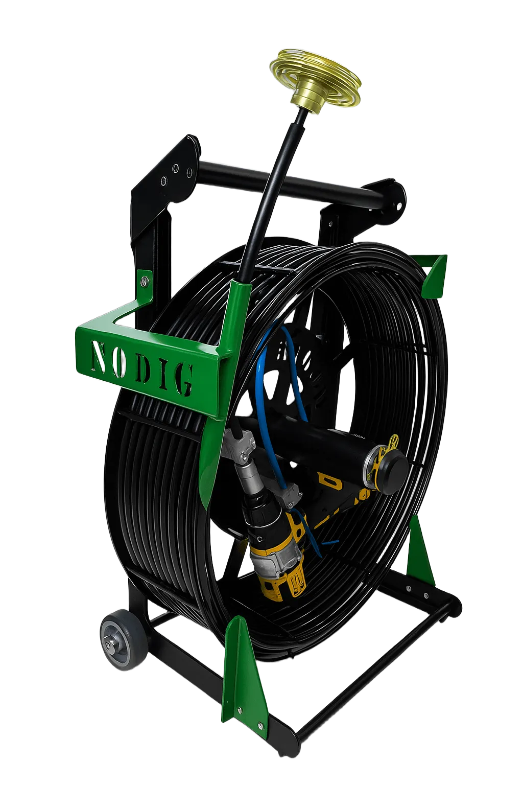 V8 — robusna mašina za čišćenje kanalizacionih cevi lancima